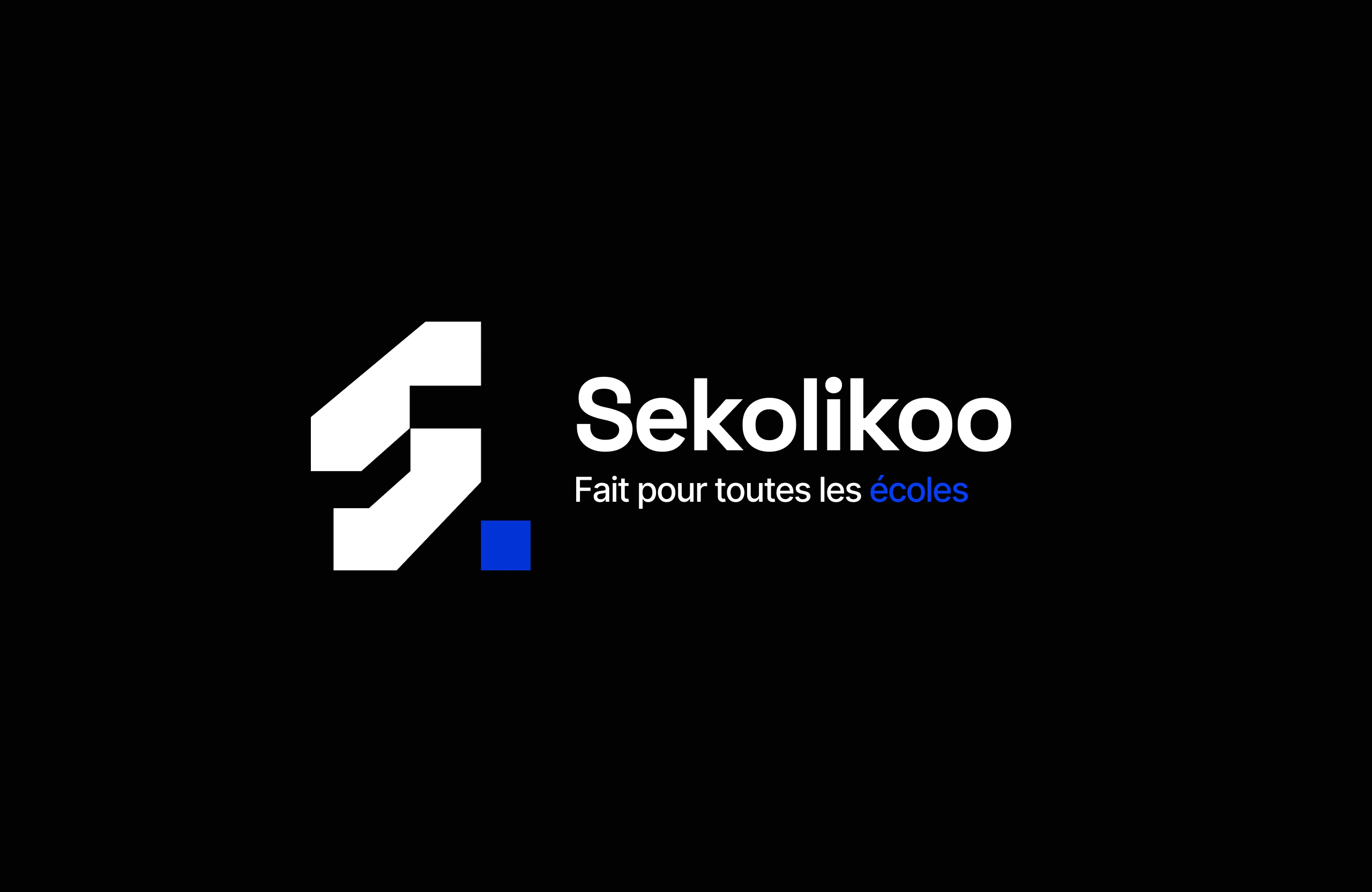 Logo Sekolikoo sur fond sombre