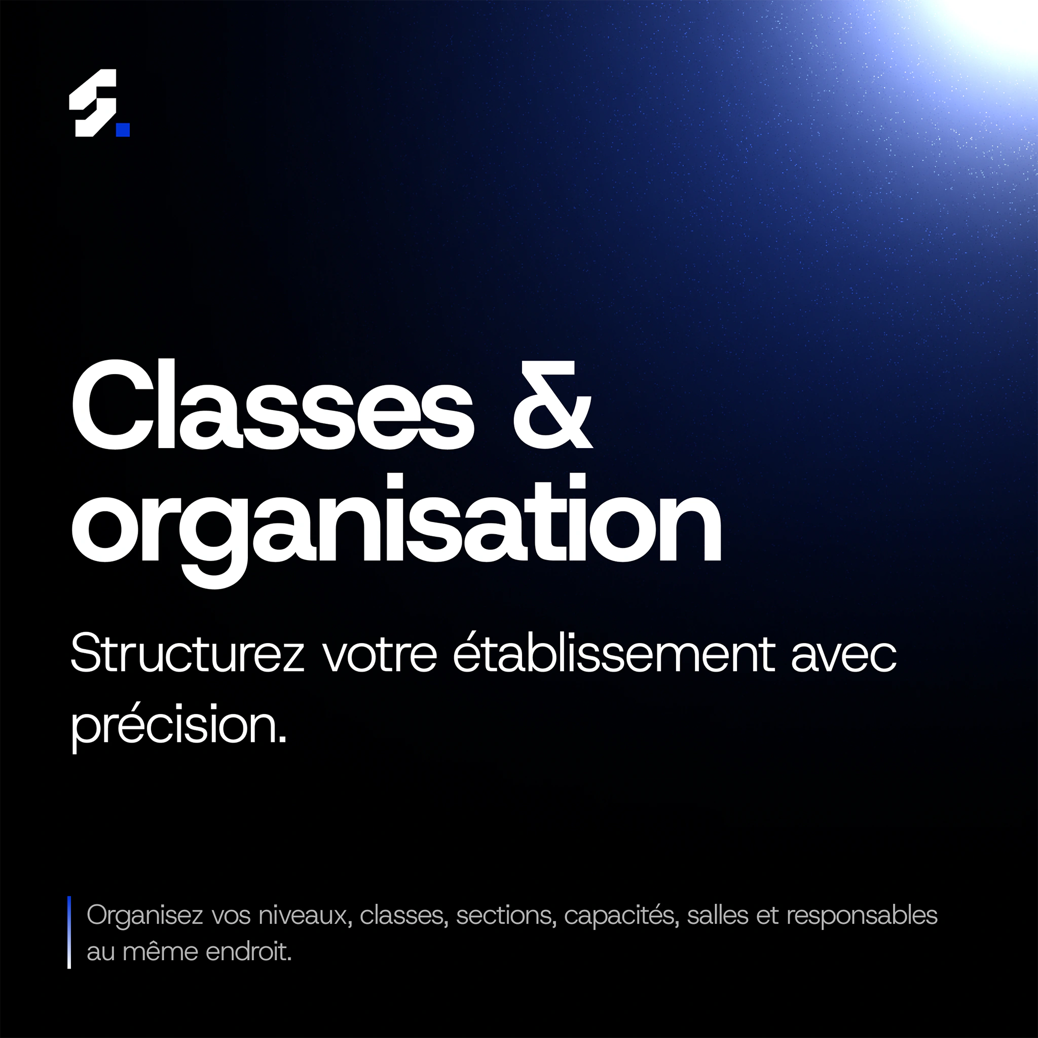 Aperçu Sekolikoo Desktop — Classes & organisation